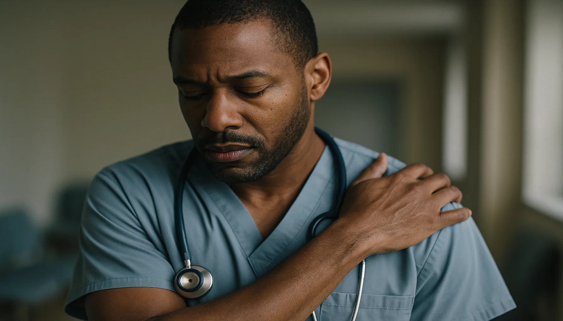 Federal worker with neck & shoulder pain